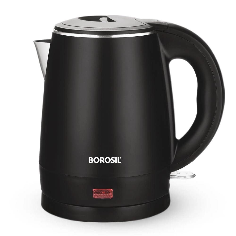 Borosil 0.6L 1350W Cooltouch Multipurpose Electric Kettle