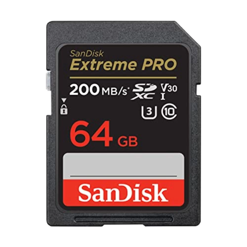 SanDisk Extreme Pro SD UHS I 64GB Card
