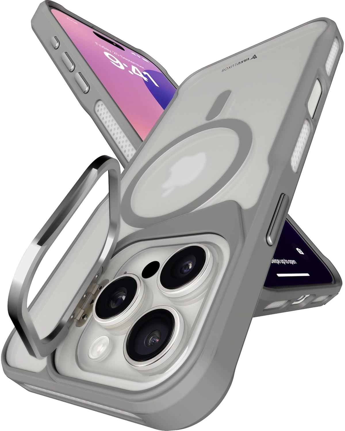 Vaku Luxos® Therox Magpro Back Cover Case for iPhone 16 Pro Max