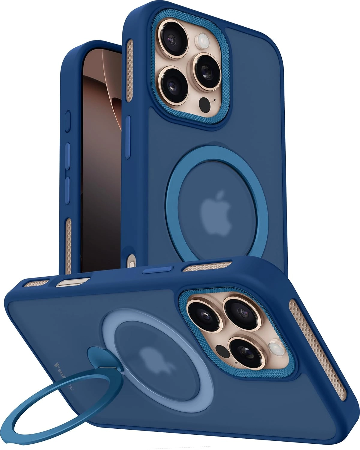 Vaku Luxos® iPhone 16 Pro Max Ariston Kickmag Back Cover Case for iPhone 16 Pro Max