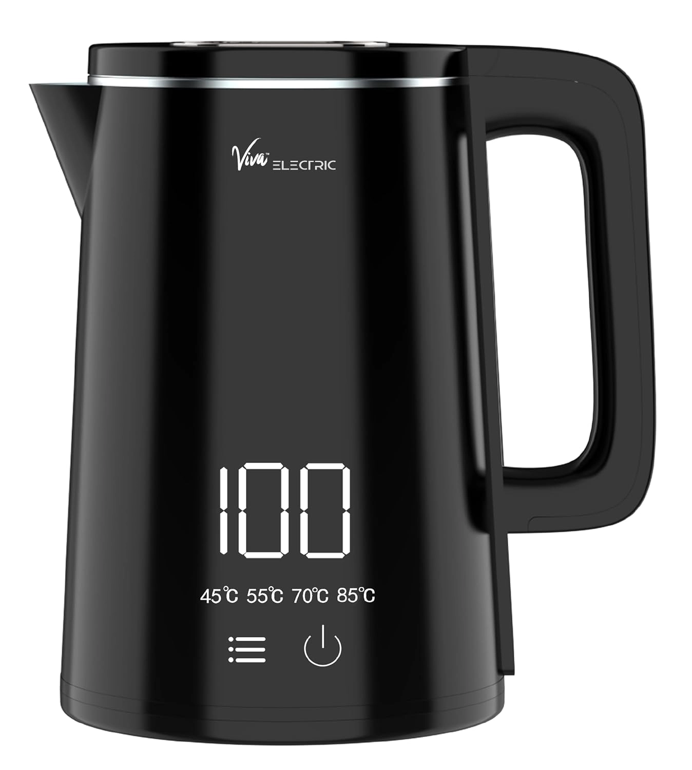 VIVA iTouch Electric 1.8 Litre Digital Kettle - 4 Pre-Set Temperature Modes