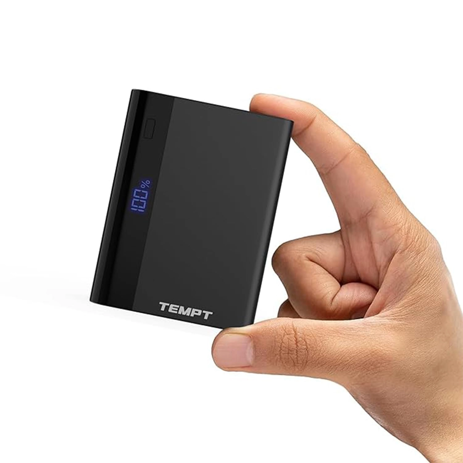 Tempt Fuel 10000mAh Power Bank, Rugged & Slim, 22.5W QC-PD Fast Charging,