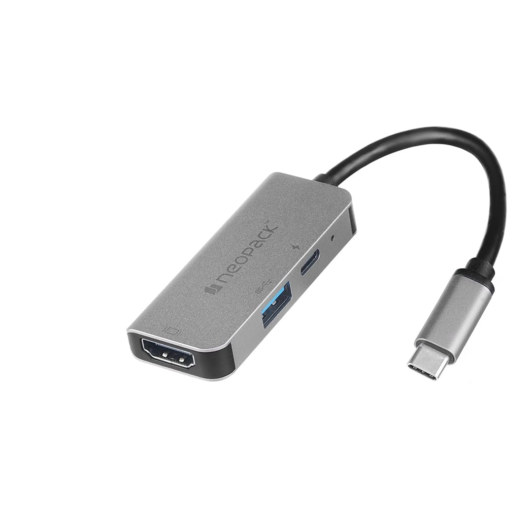 Neopack 3 in 1 USB C Hub Multiport Adapter